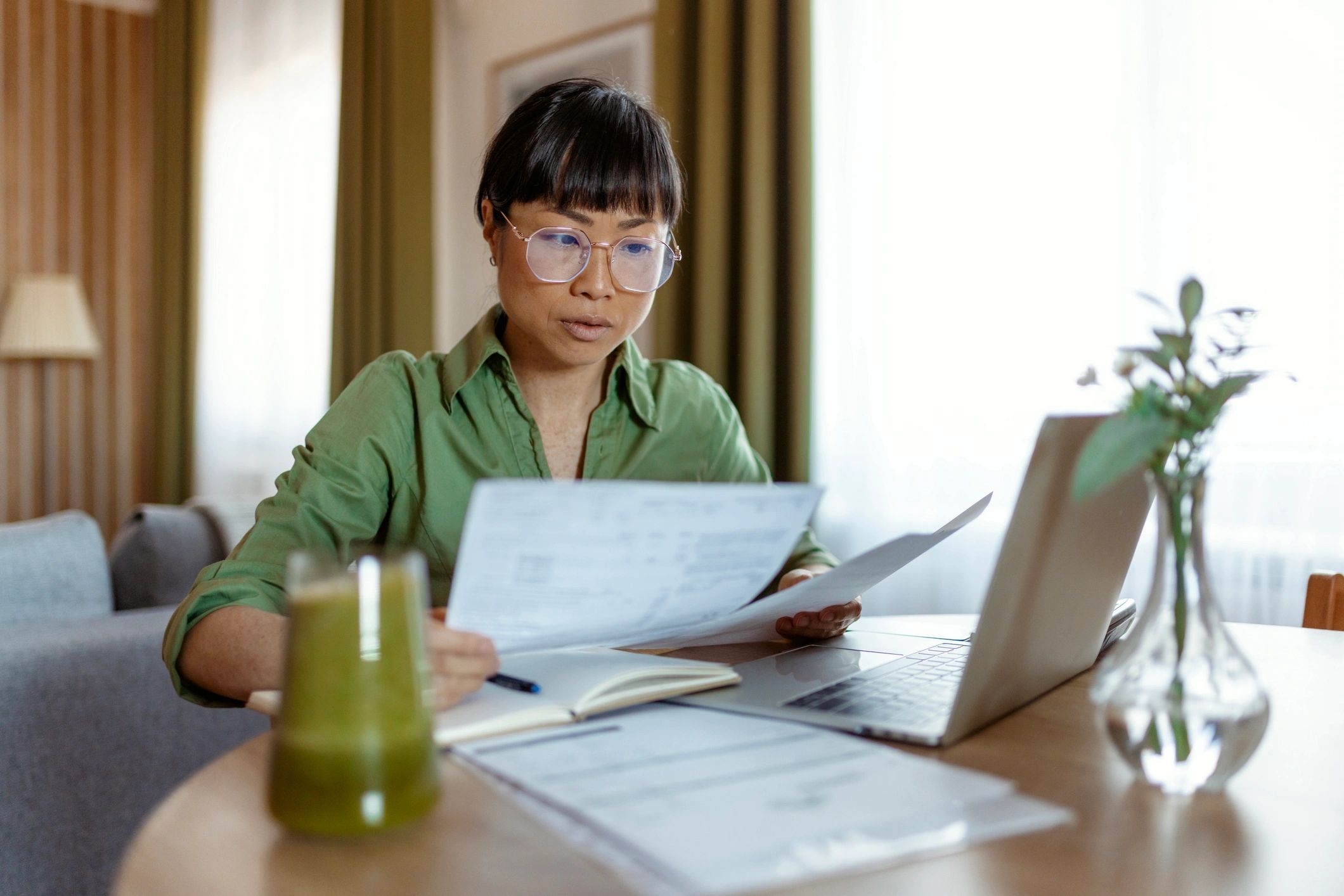 professional tax consultant at work